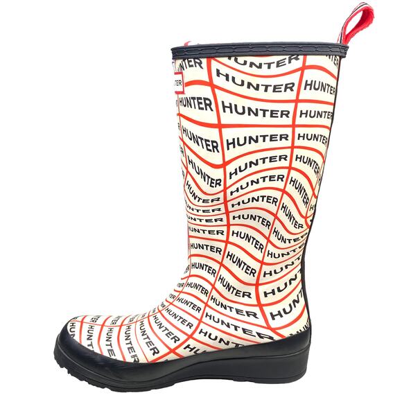 Hunter Women's Original Play Sonic Logo Tall Rain Boot Size US 5 - Picture 2 of 12